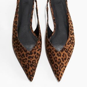 H&M Brown Leopard Print Flats